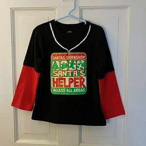 Santa Workshop 5T long sleeve shirt